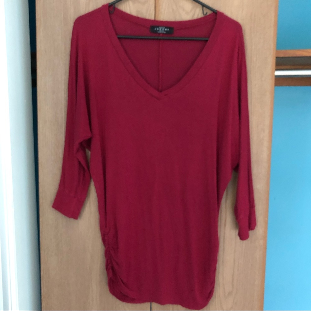 Dolman sleeve top